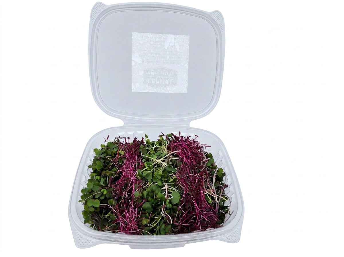 Rainbow Mix microgreens 1